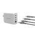 AdamElement OMNIA Pro 130 130W 4 - Port Power Charger APAADPRO130WH